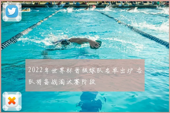 2022年世界杯晋级球队名单出炉 各队将备战淘汰赛阶段
